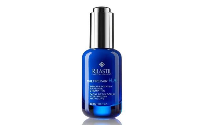 Rilastil Multirepair H.A. Facial Detox Serum | سيروم الهيالورونيك أسيد ترطيب البشرة ومضاد للتجاعيد